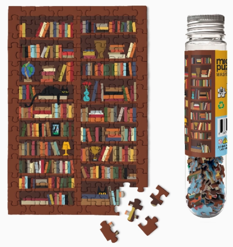 Bookshelves mini puzzle