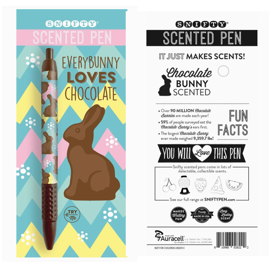 chocolate bunny pen