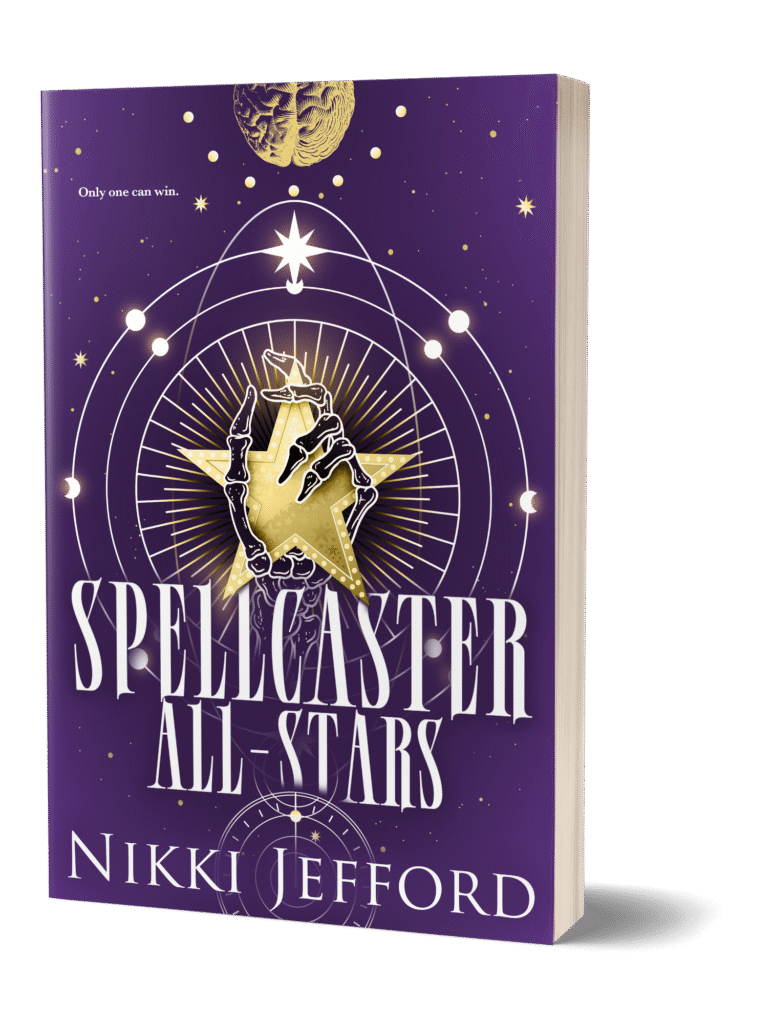Spellcaster All-Stars paperback front cover