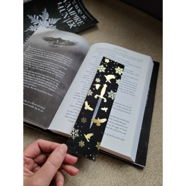 Aurora Sky and dagger bookmark