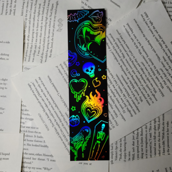 Gothic Stakeout Bookmark Holographic