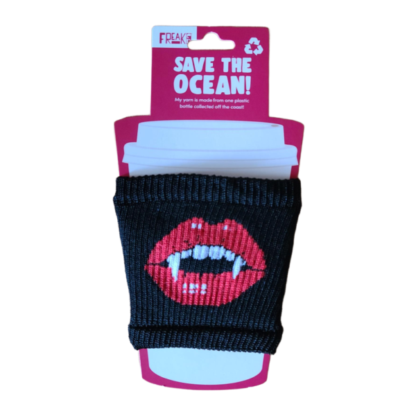 Vampire Fangs Koozie