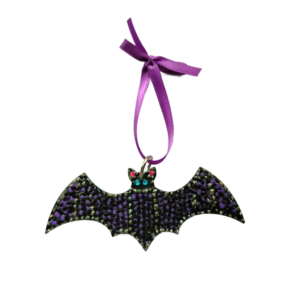 Front of bat ornament