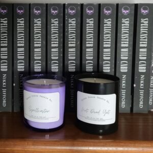 Spellcaster and Not Dead Yet candle