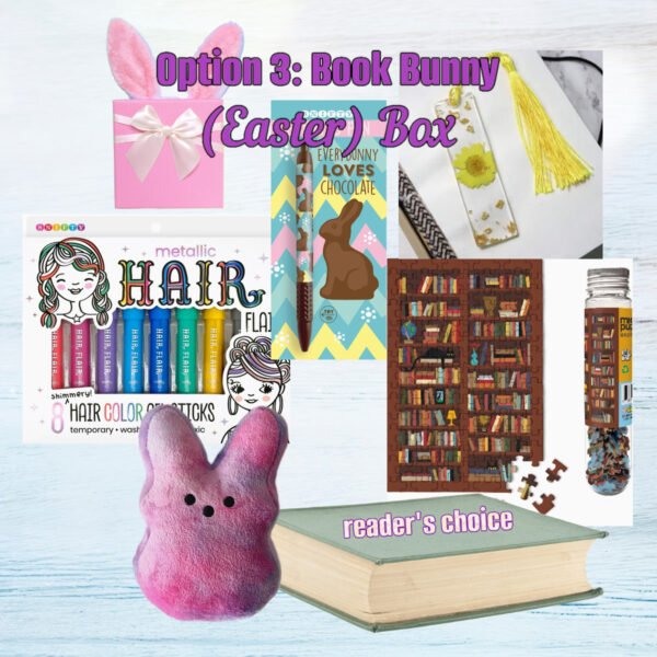 Option 3 Book Bunny Easter Box