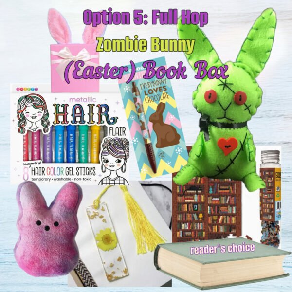 Option 5 Full Hop Zombie Book Bunny (Easter) Box