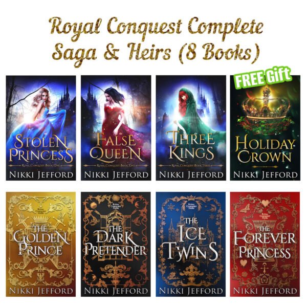 full 8 royal conquest book covers