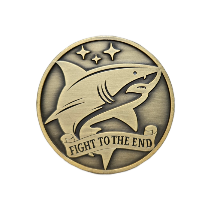 Immortality Island Challenge Coin back
